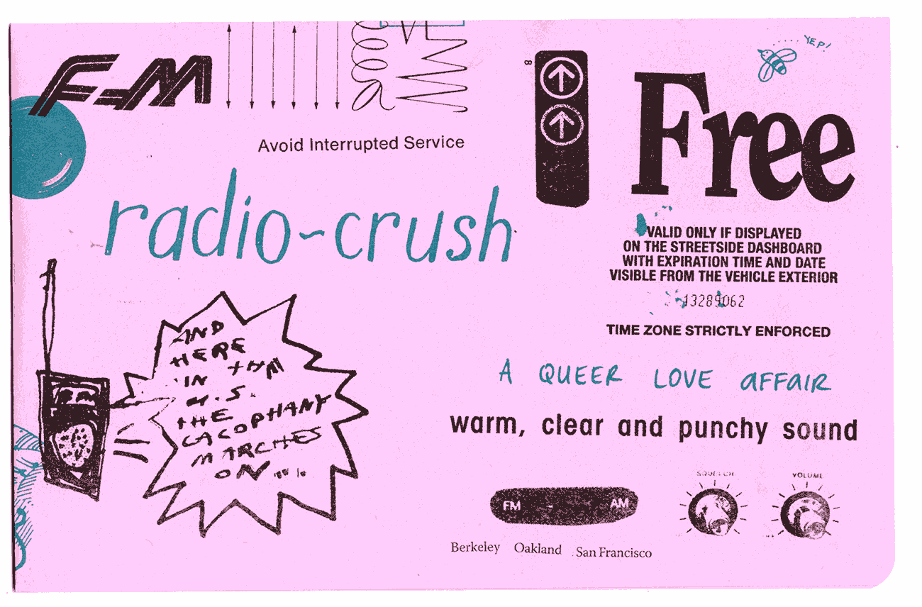 Radio crush zine